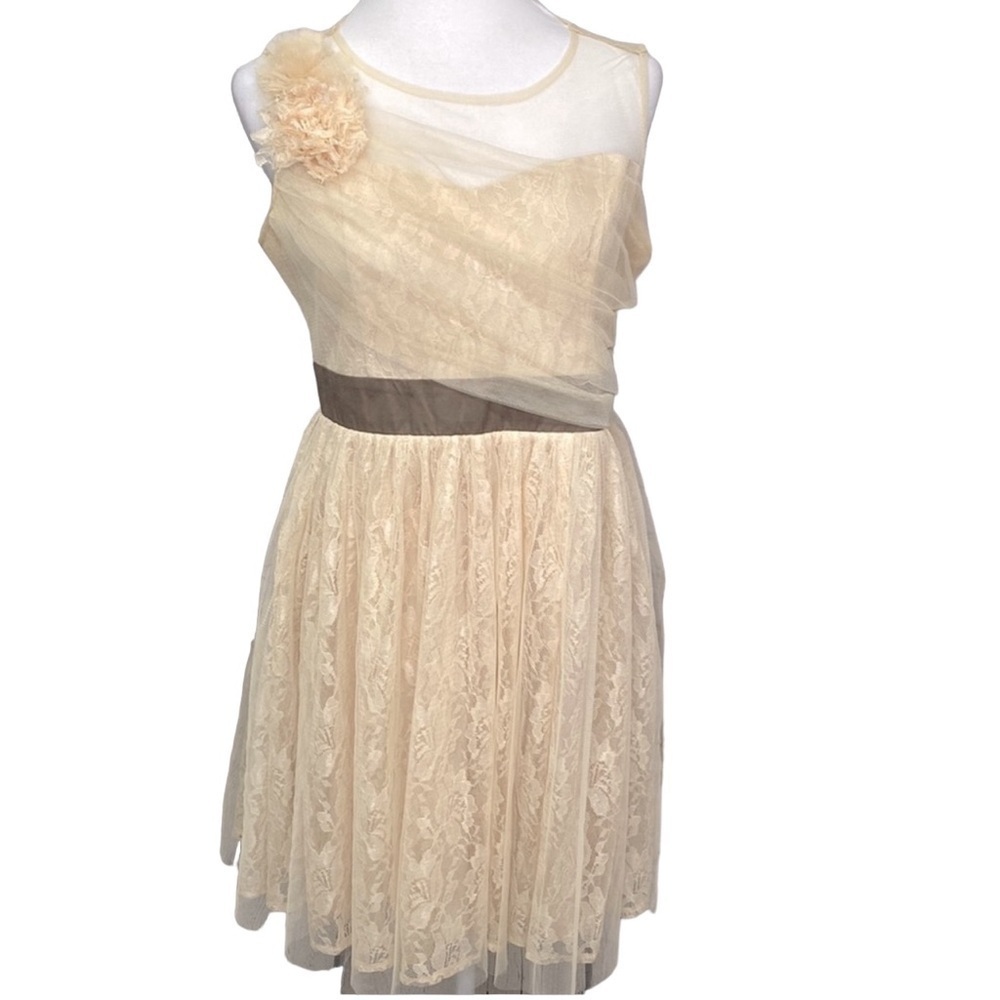 Ryu Lace Tulle Illusion Dress
